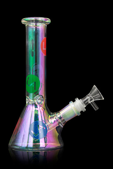 Limited Edition 8" Iridescent Disco Beaker Set Limited Edition 8" Iridescent Disco Beaker Set