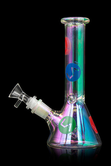 Limited Edition 8" Iridescent Disco Beaker Set Limited Edition 8" Iridescent Disco Beaker Set