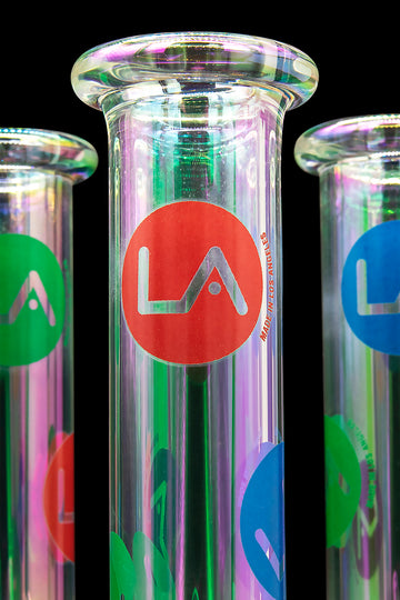 Limited Edition 8" Iridescent Disco Beaker Set Limited Edition 8" Iridescent Disco Beaker Set