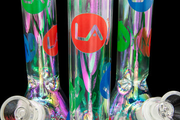 Limited Edition 8" Iridescent Disco Beaker Set Limited Edition 8" Iridescent Disco Beaker Set