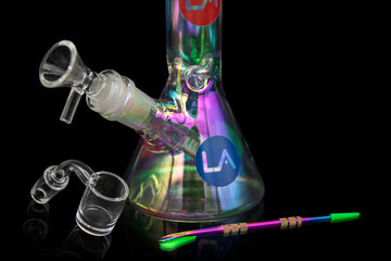 Limited Edition 8" Iridescent Disco Beaker Set Limited Edition 8" Iridescent Disco Beaker Set