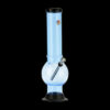 Acrylic Straight Tube Bubble Base Bong with Maria