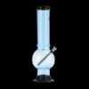 Acrylic Straight Tube Bubble Base Bong with Maria