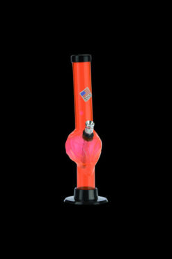 Acrylic Straight Tube Alien Base Bong