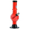 Acrylic Straight Tube Bubble Base Mini Bong with Maria