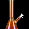 Glass Beaker Base Ice Bong with Metallic Finish Glass Beaker Base Ice Bong with Metallic Finish