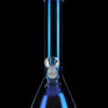 Glass Beaker Base Ice Bong with Metallic Finish Glass Beaker Base Ice Bong with Metallic Finish