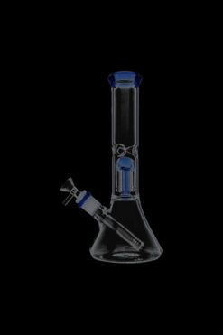 Beaker Base Ice Bong with 4-Arm Tree Perc