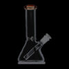 Glass Beaker Base Ice Bong with Colored Mouthpiece Glass Beaker Base Ice Bong with Colored Mouthpiece