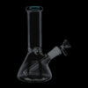 Glass Beaker Base Ice Bong with Colored Mouthpiece Glass Beaker Base Ice Bong with Colored Mouthpiece