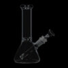 Glass Beaker Base Ice Bong with Colored Mouthpiece Glass Beaker Base Ice Bong with Colored Mouthpiece