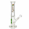 Leafly Strain Tile Straight Tube Bong - Sativa, Indica, or Hybrid