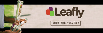 Leafly Strain Tile Beaker Bong - (OG Kush / Maui Wowie / Granddaddy Purp) Leafly Strain Tile Beaker Bong - (OG Kush / Maui Wowie / Granddaddy Purp)