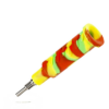 Ooze "Cranium" Silicone 4-in-1 Glass Water Pipe Ooze "Cranium" Silicone 4-in-1 Glass Water Pipe
