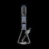 Beaker Base Glass Ice Bong with Double Tree Perc Beaker Base Glass Ice Bong with Double Tree Perc