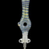 Glass Donut 10mm Dab Straw with Titanium Tip