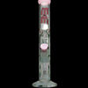 Straight Tube Bong with Chandelier Perc Straight Tube Bong with Chandelier Perc