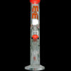 Straight Tube Bong with Chandelier Perc Straight Tube Bong with Chandelier Perc