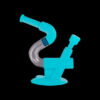 Swerve 4-in-1 Hybrid Silicone and Glass Water Pipe