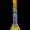 Beaker Bong with 24-Karat Gold Swirl