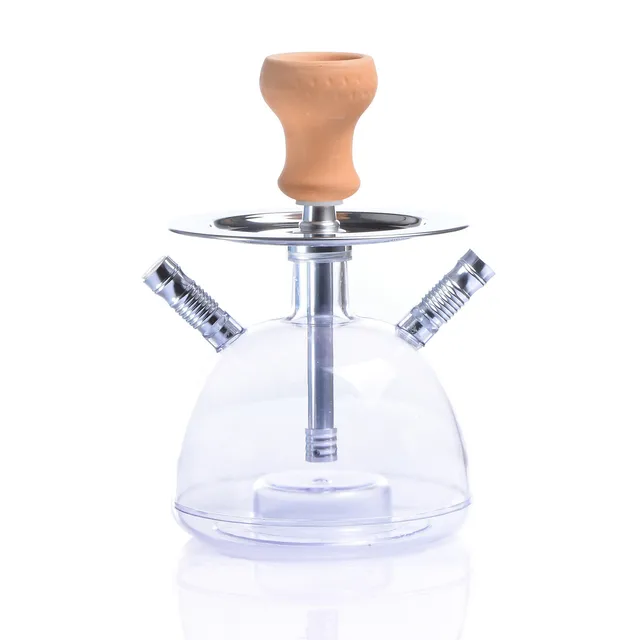 Acrylic LED Shisha Hookah Set with Ceramic Bowl and Metal Tongs Acrylic LED Shisha Hookah Set with Ceramic Bowl and Metal Tongs