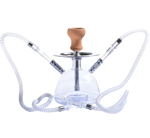 Acrylic LED Shisha Hookah Set with Ceramic Bowl and Metal Tongs Acrylic LED Shisha Hookah Set with Ceramic Bowl and Metal Tongs