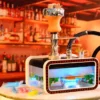 Acrylic Square Hookah with Double Hose and LED Light Acrylic Square Hookah with Double Hose and LED Light