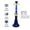 4-Hose Premium Hookah Set with Large Glass Vase and Narguile Bowl