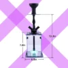 QiQiCi Explore Style 2-Hose Premium Hookah Set