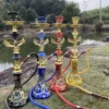 52cm Arab Shisha Hookah Set with Glass Base