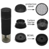 Portable Hookah Set with Protective Cover for Car Outdoor Travel Chicha Sheesha Narguiles Smoking Accessories Small Shisha Kit Portable Hookah Set with Protective Cover for Car Outdoor Travel Chicha Sheesha Narguiles Smoking Accessories Small Shisha Kit
