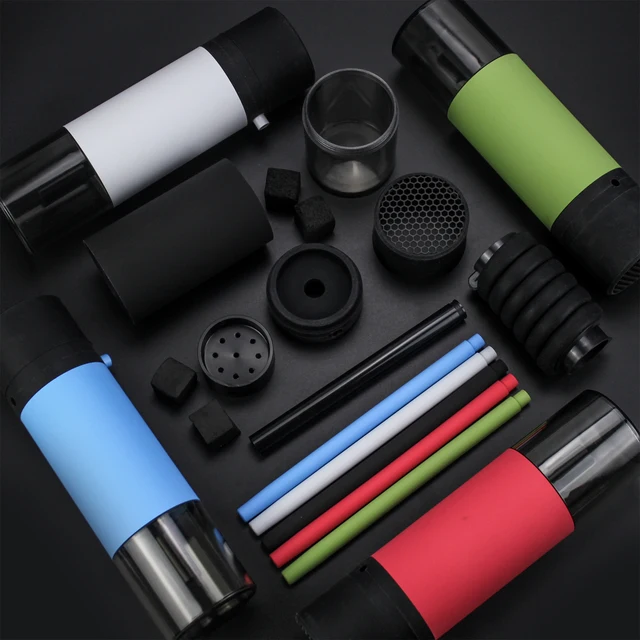 Portable Hookah Set with Protective Cover for Car Outdoor Travel Chicha Sheesha Narguiles Smoking Accessories Small Shisha Kit Portable Hookah Set with Protective Cover for Car Outdoor Travel Chicha Sheesha Narguiles Smoking Accessories Small Shisha Kit