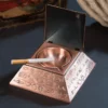 Pyramid Lid Ashtray