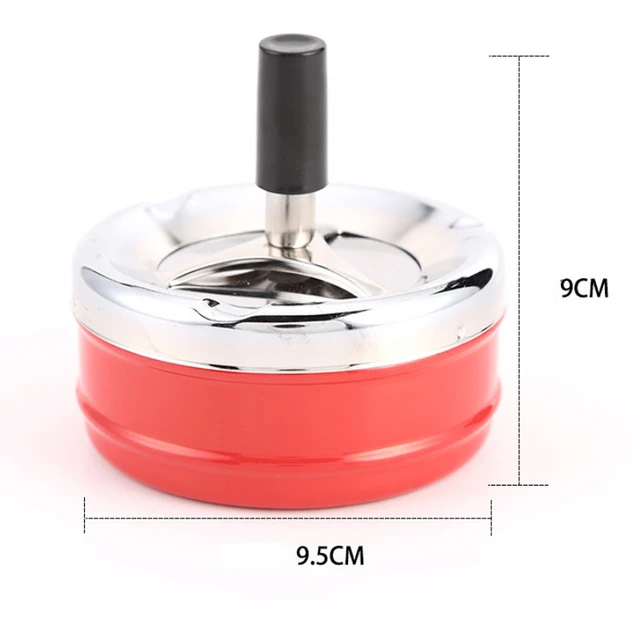 Round Press Lid Ashtray