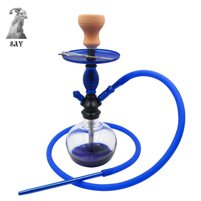 Beautiful Glass Hookah Shisha Set with Hose and Accessories Beautiful Glass Hookah Shisha Set with Hose and Accessories