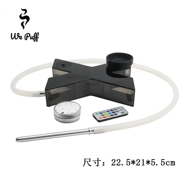 X Letter Shape Hookah Set X Letter Shape Hookah Set